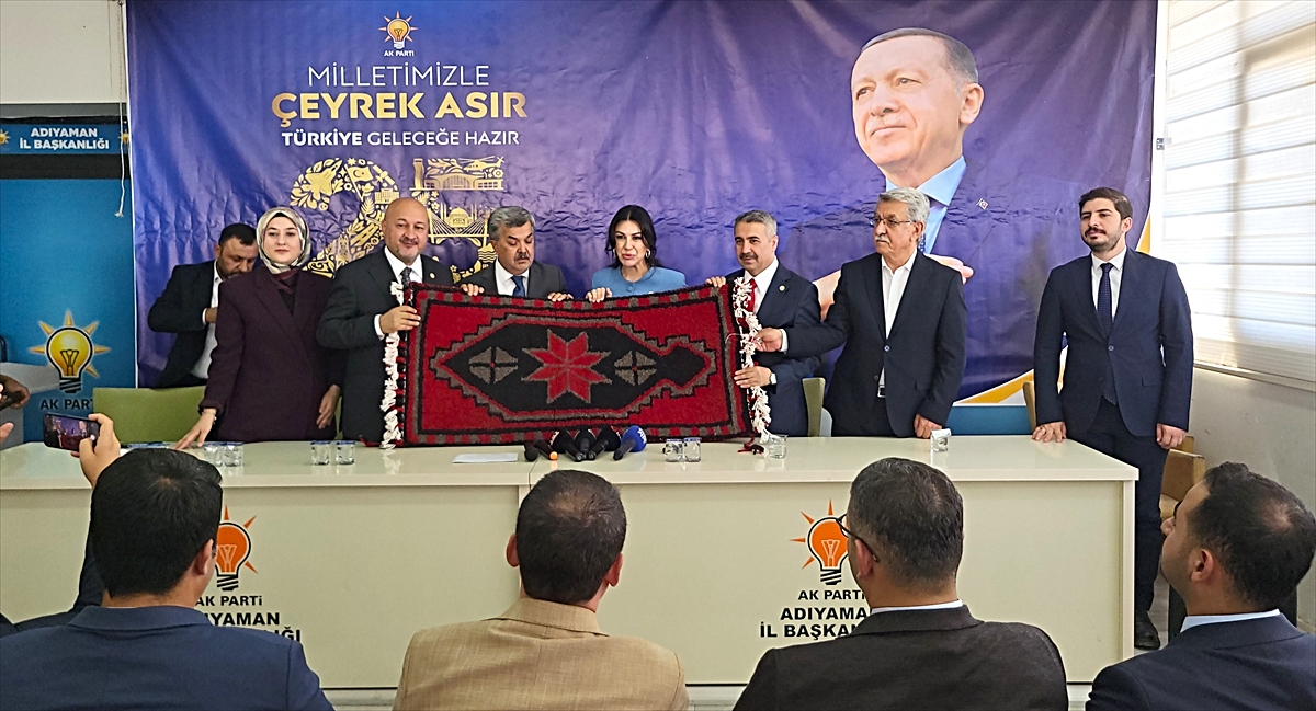 AK Partili Ayan Adıyaman'da konuştu, 'yeni bir Adıyaman var' dedi